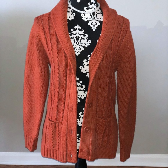 Sweaters - ***Fall Sale*** Orange Knit Sweater